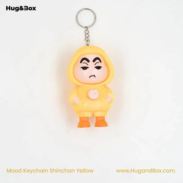 Mood Face Changing Keychain – Triple Expression - Hug&Box