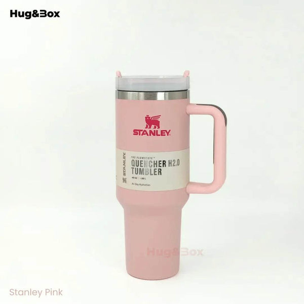 The Quencher H2.0 Flowstate Tumbler – 40 OZ Stanley Bottle with Handle & Straw - Hug&Box