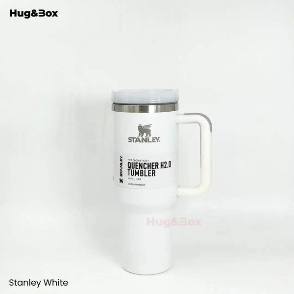 The Quencher H2.0 Flowstate Tumbler – 40 OZ Stanley Bottle with Handle & Straw - Hug&Box