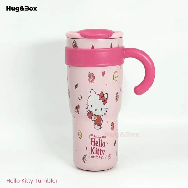 Dual Sip Tumbler Sipper | Hello Kitty | Mickey Mouse | Cinnamoroll - Hug&Box