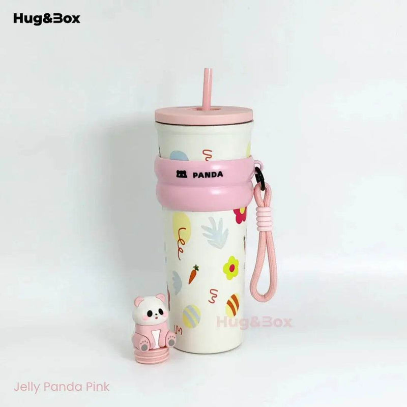 Cute Panda Sippers – Adorable Hydration - Hug&Box