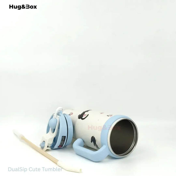 DualSip Cute Tumbler - Hug&Box