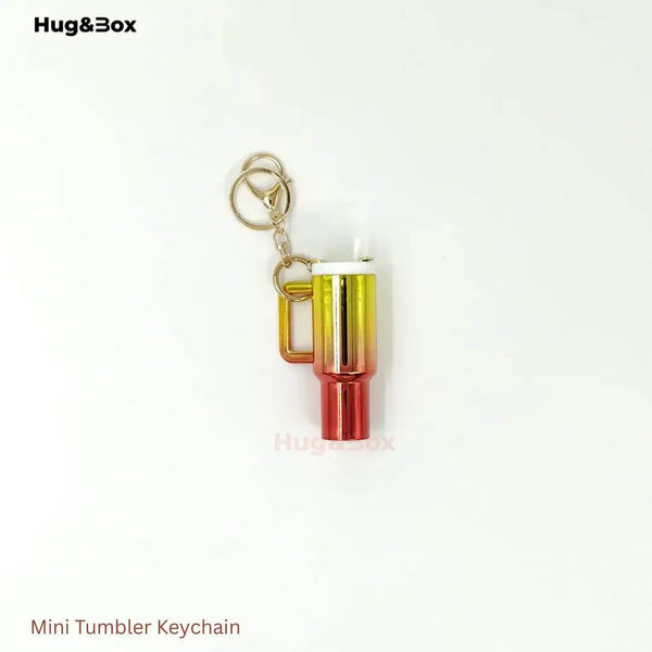 Mini Tumbler Keychains – Sip-Sized Cuteness - Hug&Box