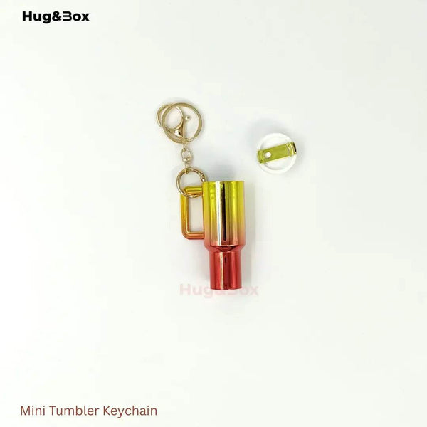 Mini Tumbler Keychains – Sip-Sized Cuteness - Hug&Box