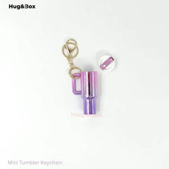 Mini Tumbler Keychains – Sip-Sized Cuteness - Hug&Box