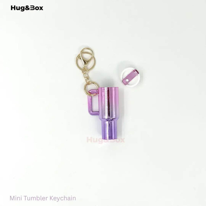 Mini Tumbler Keychains – Sip-Sized Cuteness - Hug&Box