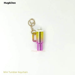 Mini Tumbler Keychains – Sip-Sized Cuteness - Hug&Box