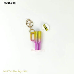 Mini Tumbler Keychains – Sip-Sized Cuteness - Hug&Box