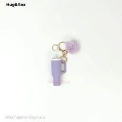 Mini Tumbler Keychains – Sip-Sized Cuteness - Hug&Box