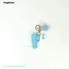 Mini Tumbler Keychains – Sip-Sized Cuteness - Hug&Box