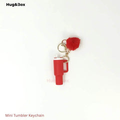 Mini Tumbler Keychains – Sip-Sized Cuteness - Hug&Box