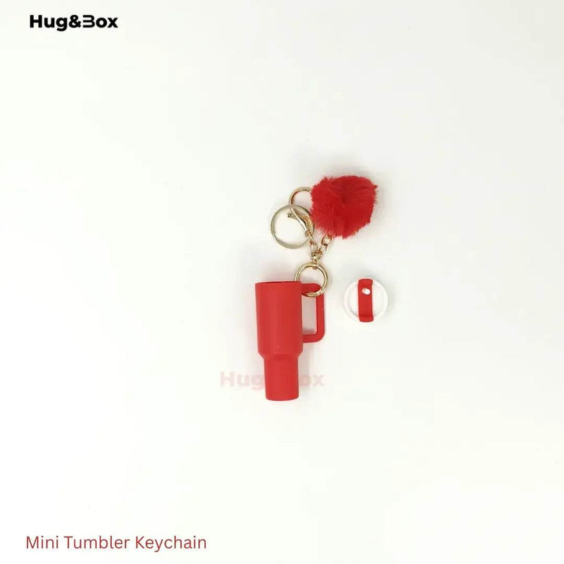 Mini Tumbler Keychains – Sip-Sized Cuteness - Hug&Box