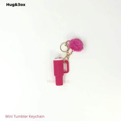 Mini Tumbler Keychains – Sip-Sized Cuteness - Hug&Box