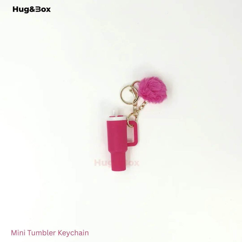Mini Tumbler Keychains – Sip-Sized Cuteness - Hug&Box