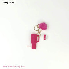 Mini Tumbler Keychains – Sip-Sized Cuteness - Hug&Box