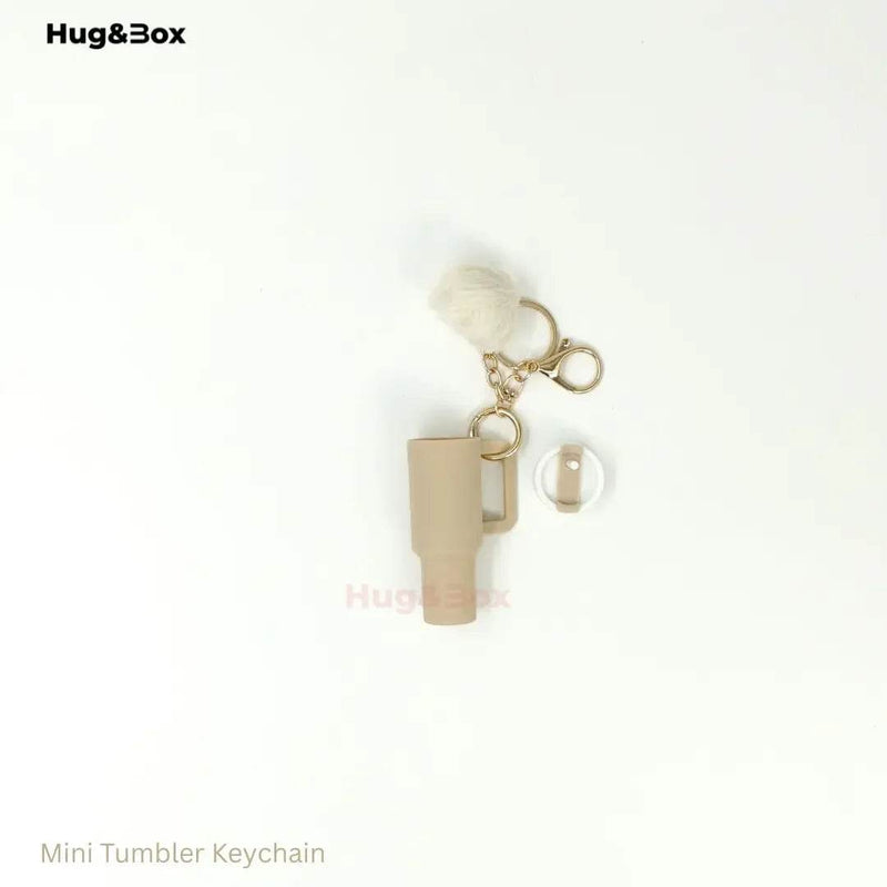 Mini Tumbler Keychains – Sip-Sized Cuteness - Hug&Box