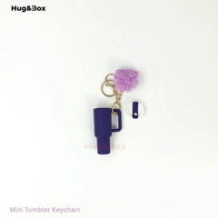Mini Tumbler Keychains – Sip-Sized Cuteness - Hug&Box