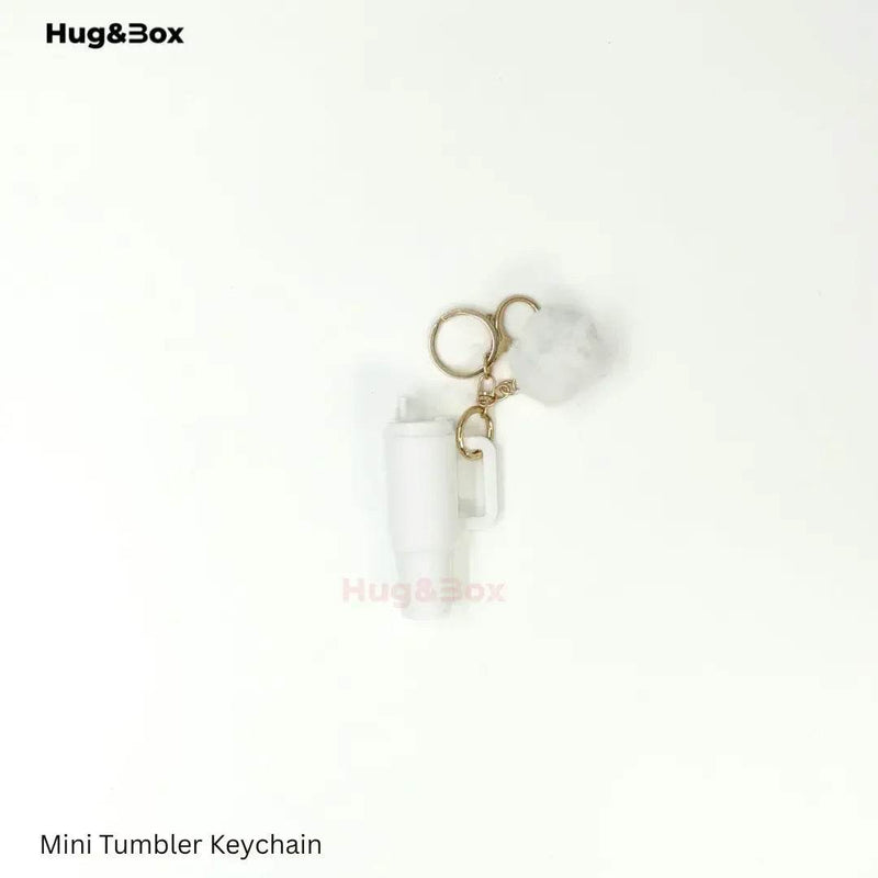 Mini Tumbler Keychains – Sip-Sized Cuteness - Hug&Box