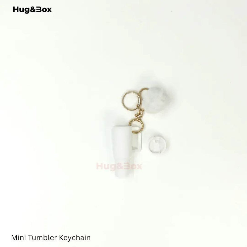 Mini Tumbler Keychains – Sip-Sized Cuteness - Hug&Box