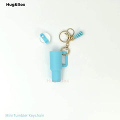 Mini Tumbler Keychains – Sip-Sized Cuteness - Hug&Box