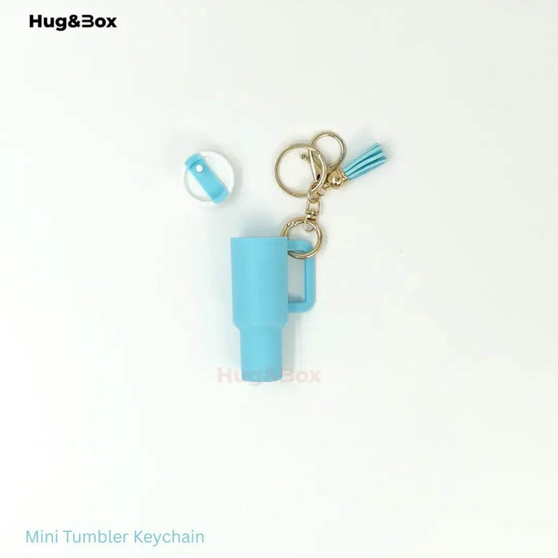 Mini Tumbler Keychains – Sip-Sized Cuteness - Hug&Box