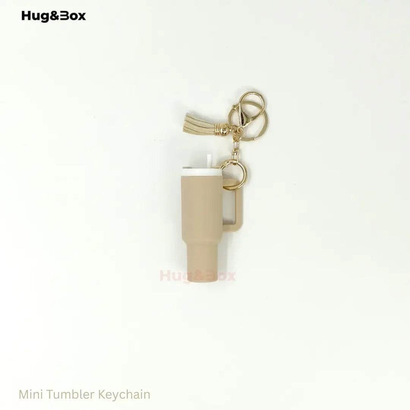 Mini Tumbler Keychains – Sip-Sized Cuteness - Hug&Box
