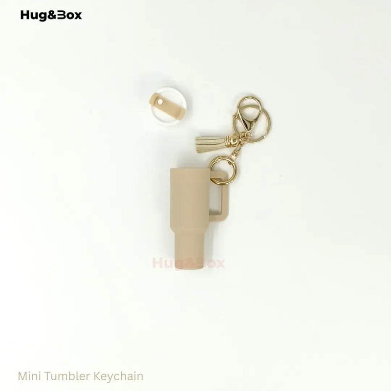 Mini Tumbler Keychains – Sip-Sized Cuteness - Hug&Box