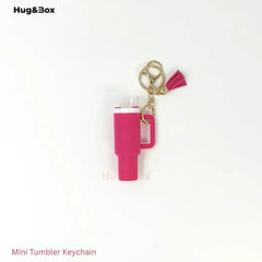 Mini Tumbler Keychains – Sip-Sized Cuteness - Hug&Box