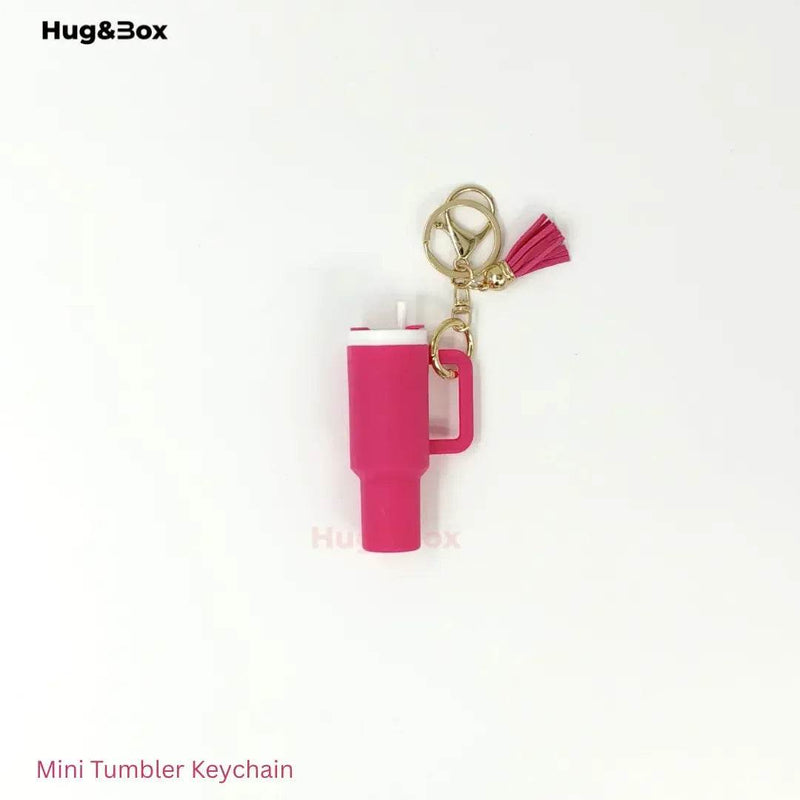 Mini Tumbler Keychains – Sip-Sized Cuteness - Hug&Box