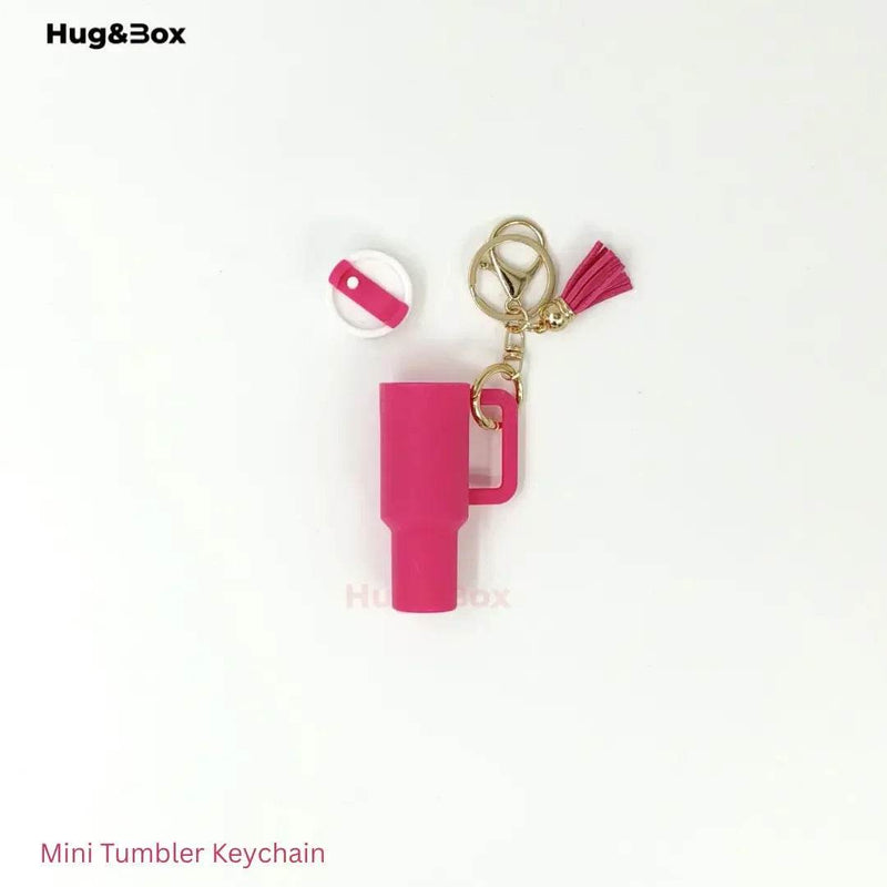 Mini Tumbler Keychains – Sip-Sized Cuteness - Hug&Box