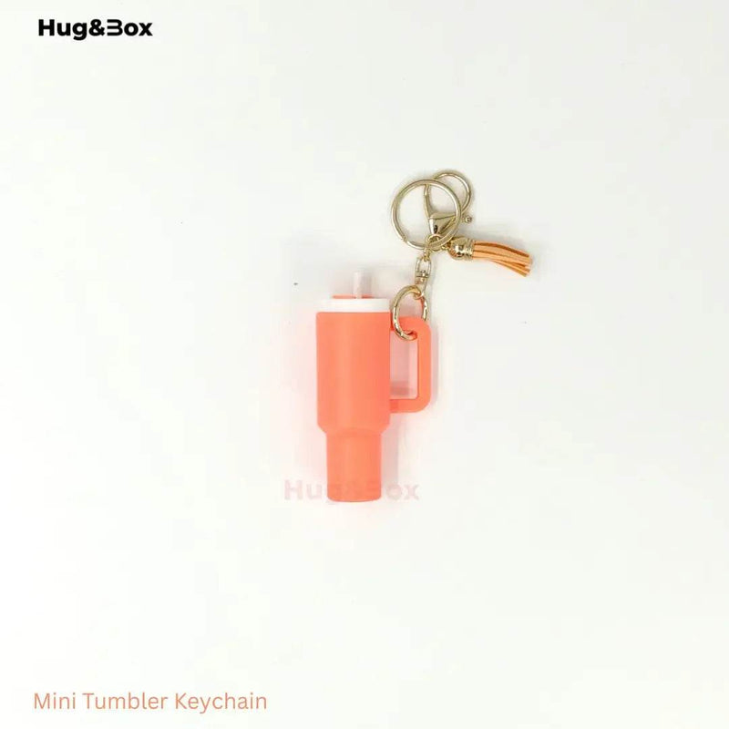 Mini Tumbler Keychains – Sip-Sized Cuteness - Hug&Box
