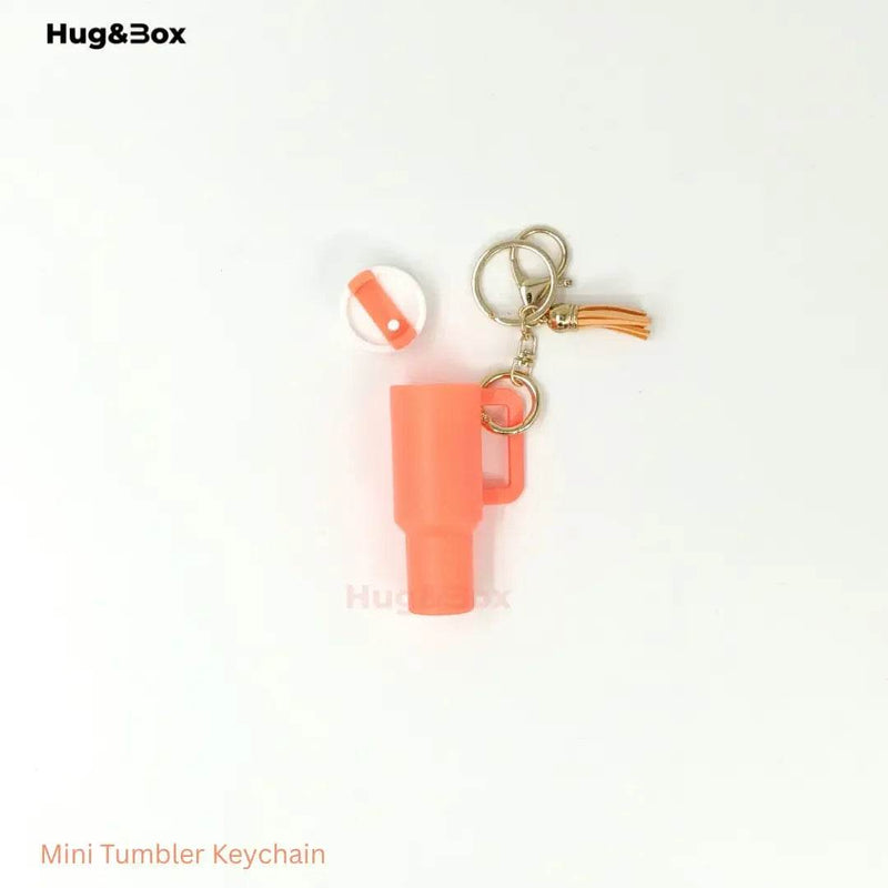 Mini Tumbler Keychains – Sip-Sized Cuteness - Hug&Box