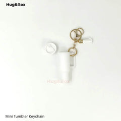 Mini Tumbler Keychains – Sip-Sized Cuteness - Hug&Box