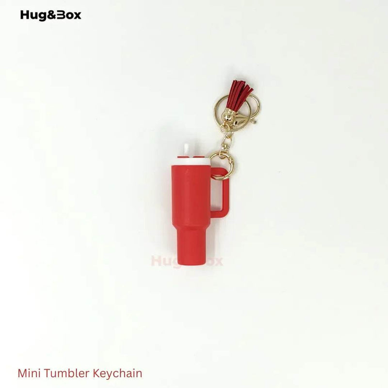 Mini Tumbler Keychains – Sip-Sized Cuteness - Hug&Box
