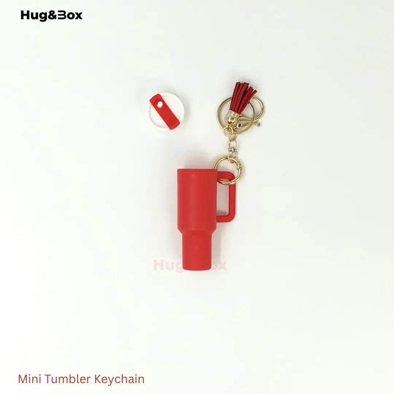 Mini Tumbler Keychains – Sip-Sized Cuteness - Hug&Box