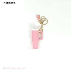 Mini Tumbler Keychains – Sip-Sized Cuteness - Hug&Box