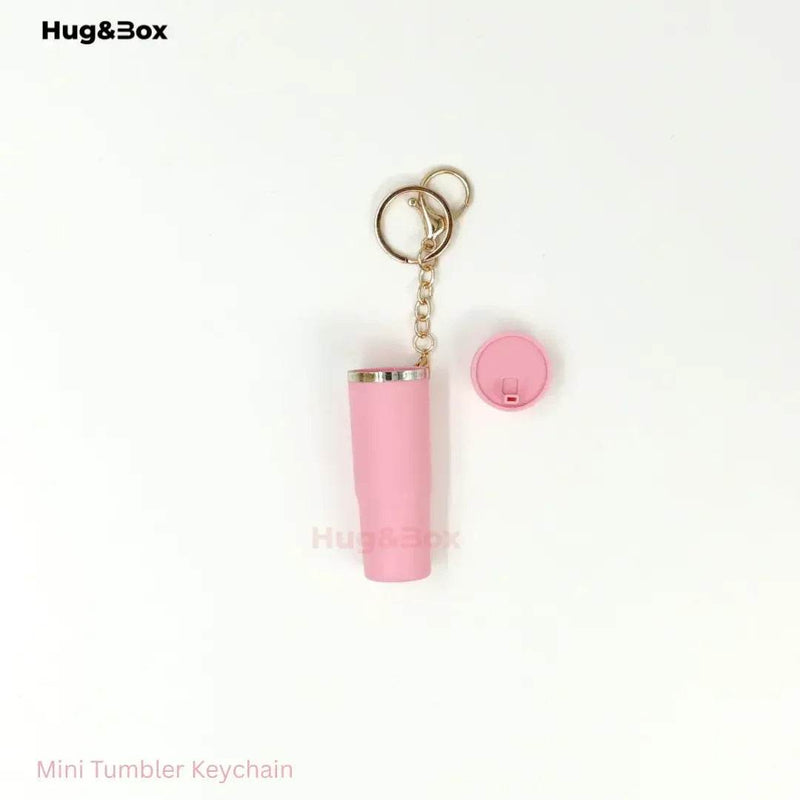 Mini Tumbler Keychains – Sip-Sized Cuteness - Hug&Box