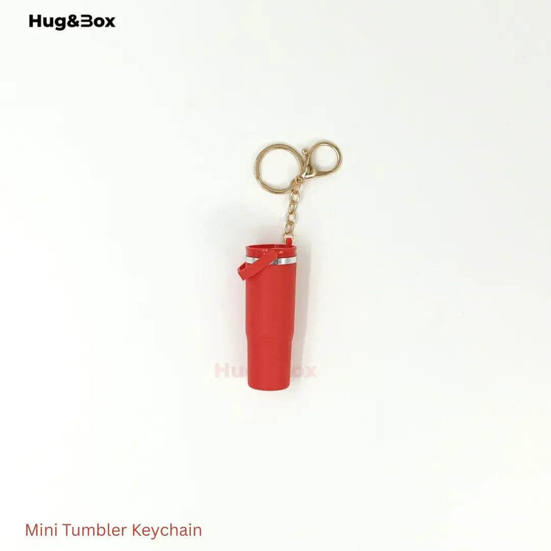 Mini Tumbler Keychains – Sip-Sized Cuteness - Hug&Box
