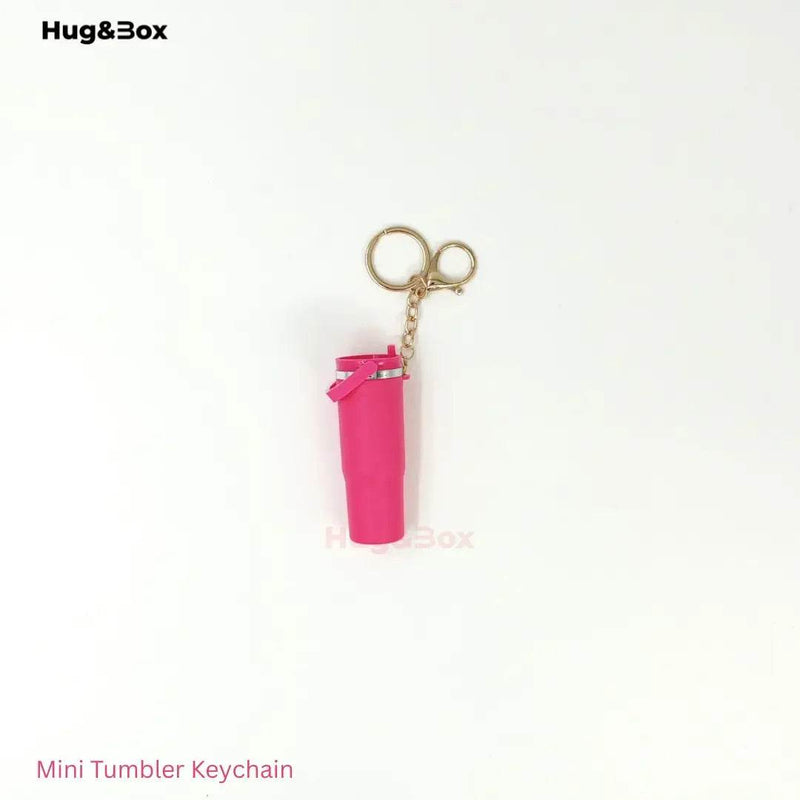 Mini Tumbler Keychains – Sip-Sized Cuteness - Hug&Box