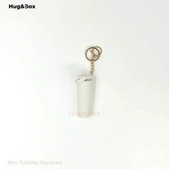 Mini Tumbler Keychains – Sip-Sized Cuteness - Hug&Box