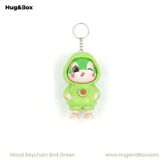 Mood Face Changing Keychain – Triple Expression - Hug&Box