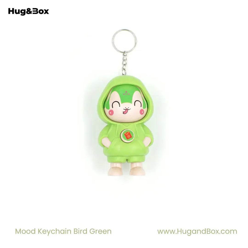 Mood Face Changing Keychain – Triple Expression - Hug&Box