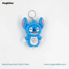 Mood Face Changing Keychain – Triple Expression - Hug&Box