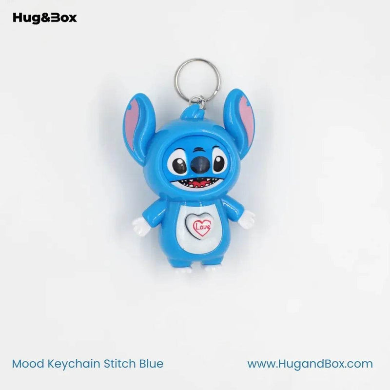 Mood Face Changing Keychain – Triple Expression - Hug&Box