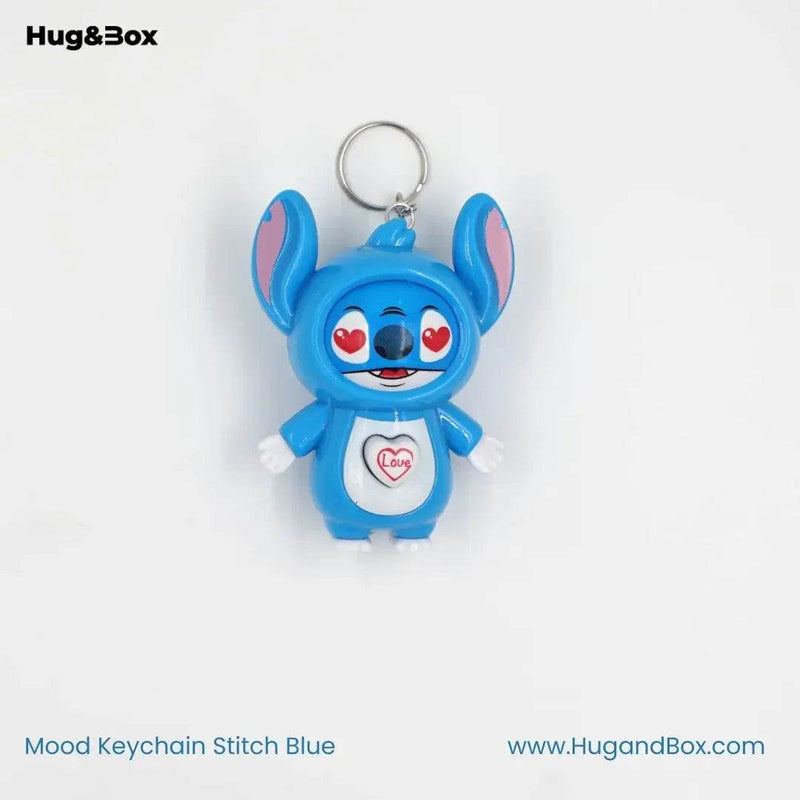 Mood Face Changing Keychain – Triple Expression - Hug&Box