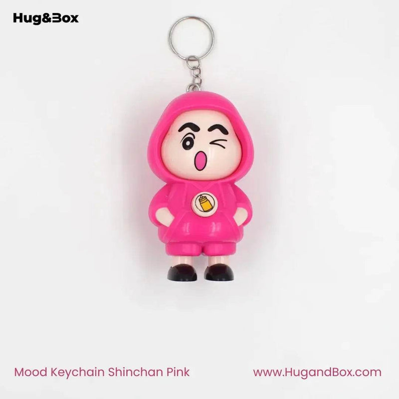 Mood Face Changing Keychain – Triple Expression - Hug&Box