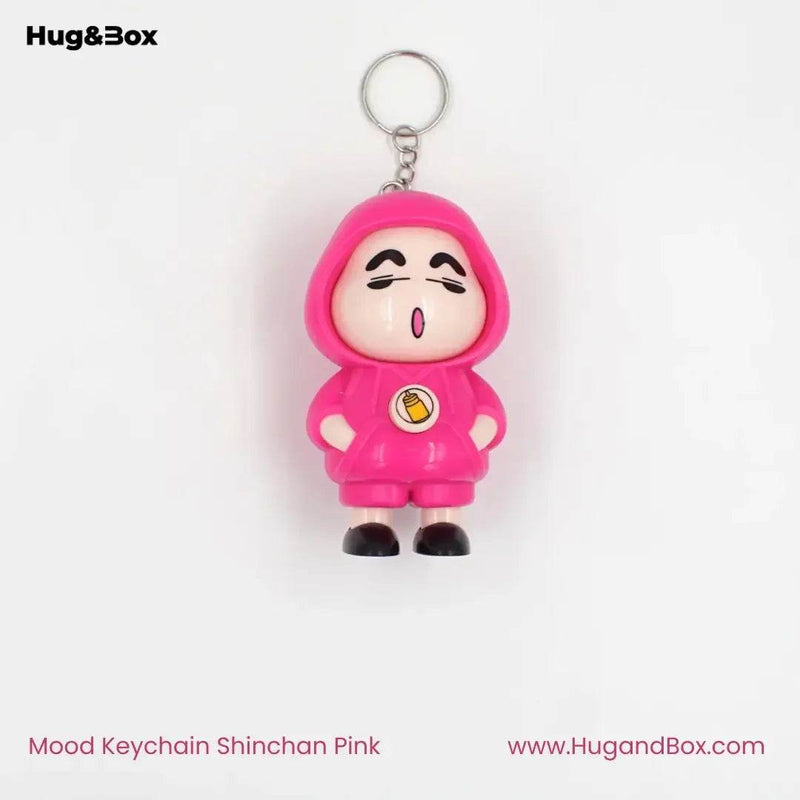 Mood Face Changing Keychain – Triple Expression - Hug&Box