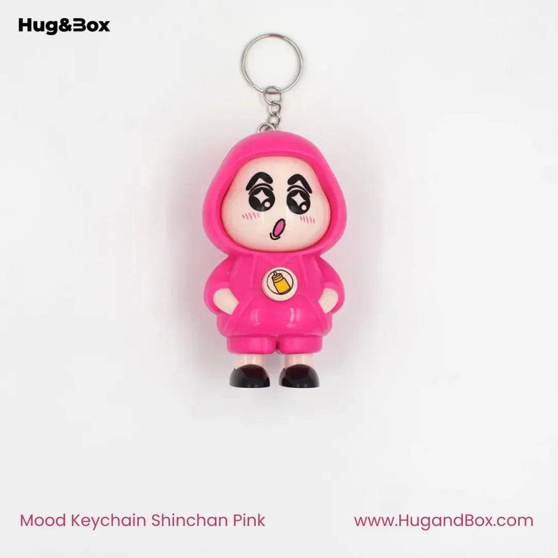 Mood Face Changing Keychain – Triple Expression - Hug&Box