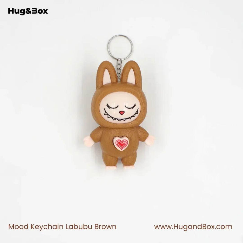 Mood Face Changing Keychain – Triple Expression - Hug&Box