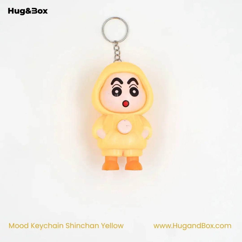 Mood Face Changing Keychain – Triple Expression - Hug&Box